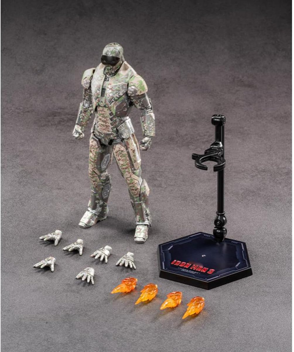 HiPlay ZD Toys 1906-23 Non-Light-Up Iron Hero MK23 1/10 Action Figure - Image 7