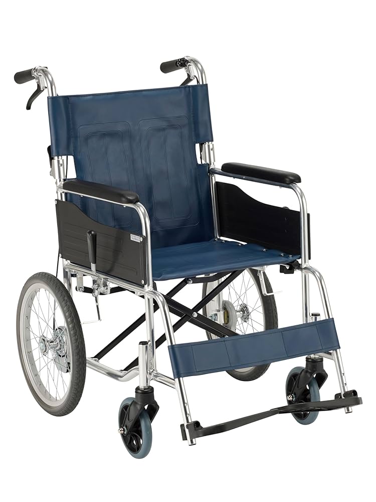 Amazon | マキテック 車椅子 エコノミー 介助式 座幅42cm 背折れ
