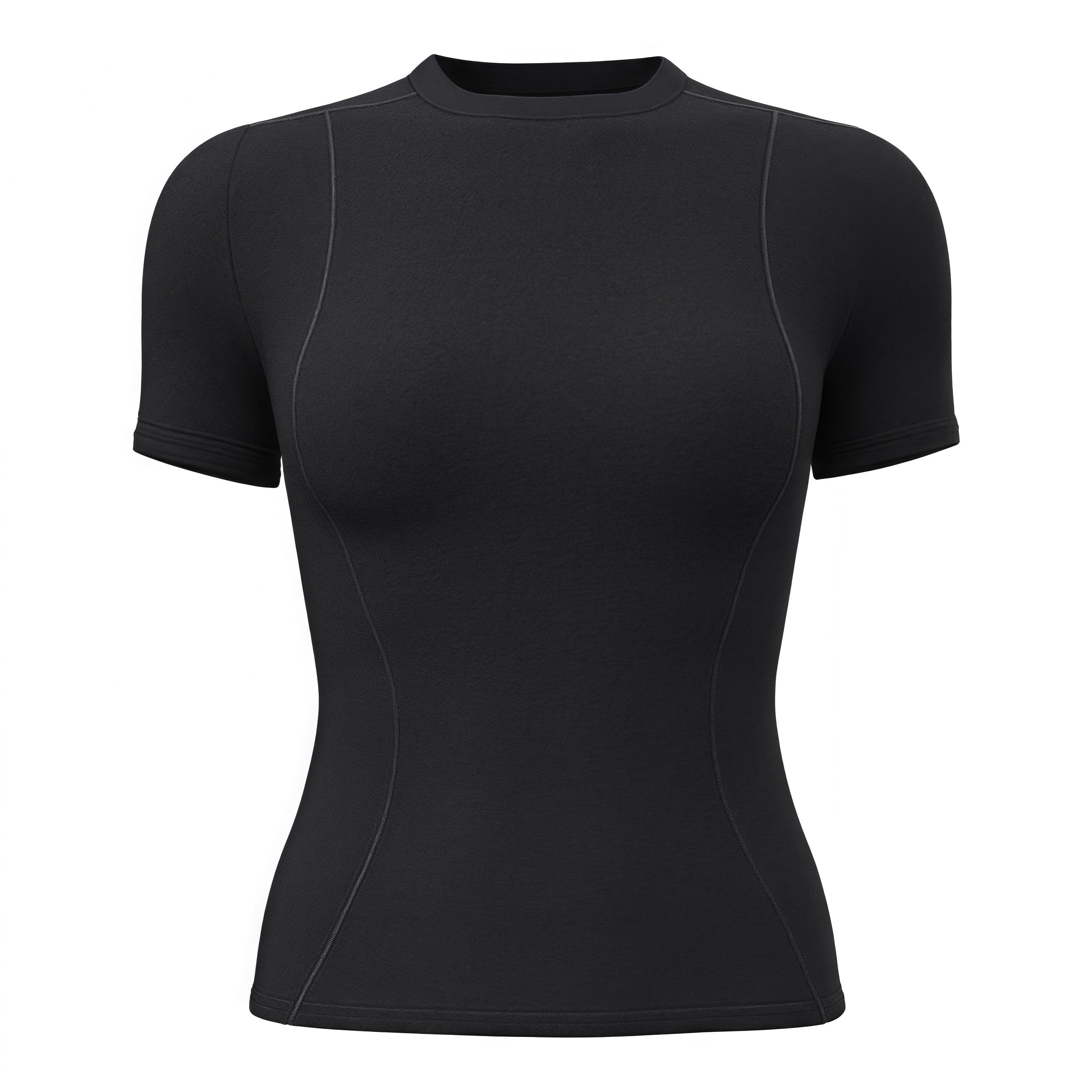 Camiseta Deportiva de Manga Corta para Mujer, Camisetas de Yoga para Correr, Camiseta Elástica Corta