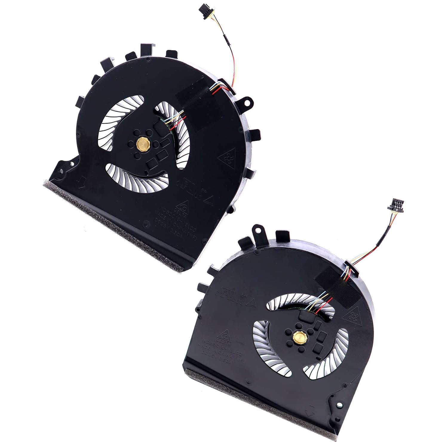 Deal4GO CPU GPU Graphics Cooling Fan L57171-001 L57170-001 Replacement for HP 15-DK 15-DK000 15T-DK000 15-DK0096WM 15-DK0056WM