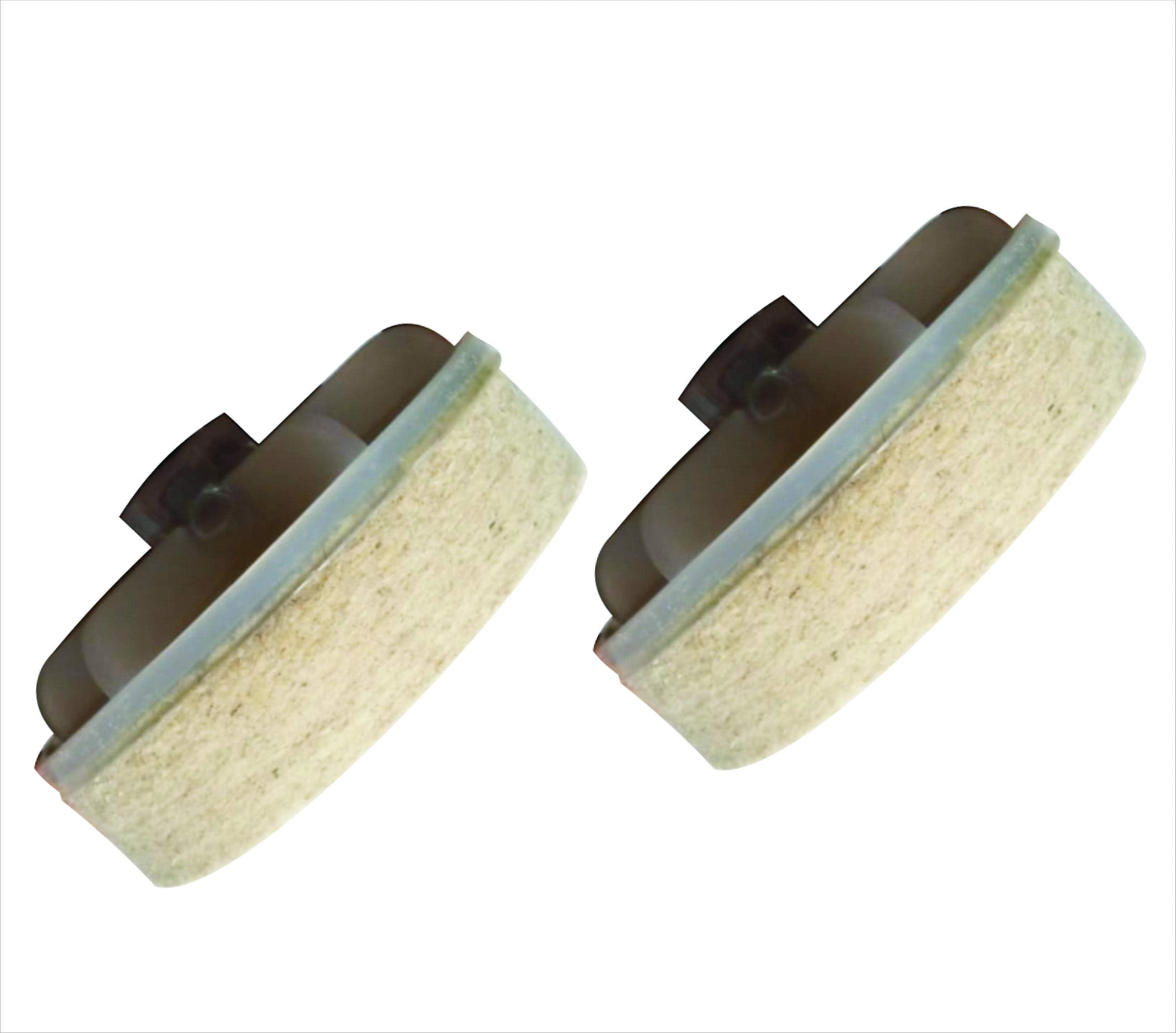 Polishing Felt Disc. 4" Diameter, M-10 Thread To Fit On All Universal Angle Grinders (Set of 2 Nos)