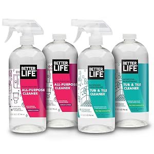 Better Life Bathroom Cleaner 32 Oz 2 Pack All Purpose Cleaner Currant and Citrus 32 Oz 2 Pack