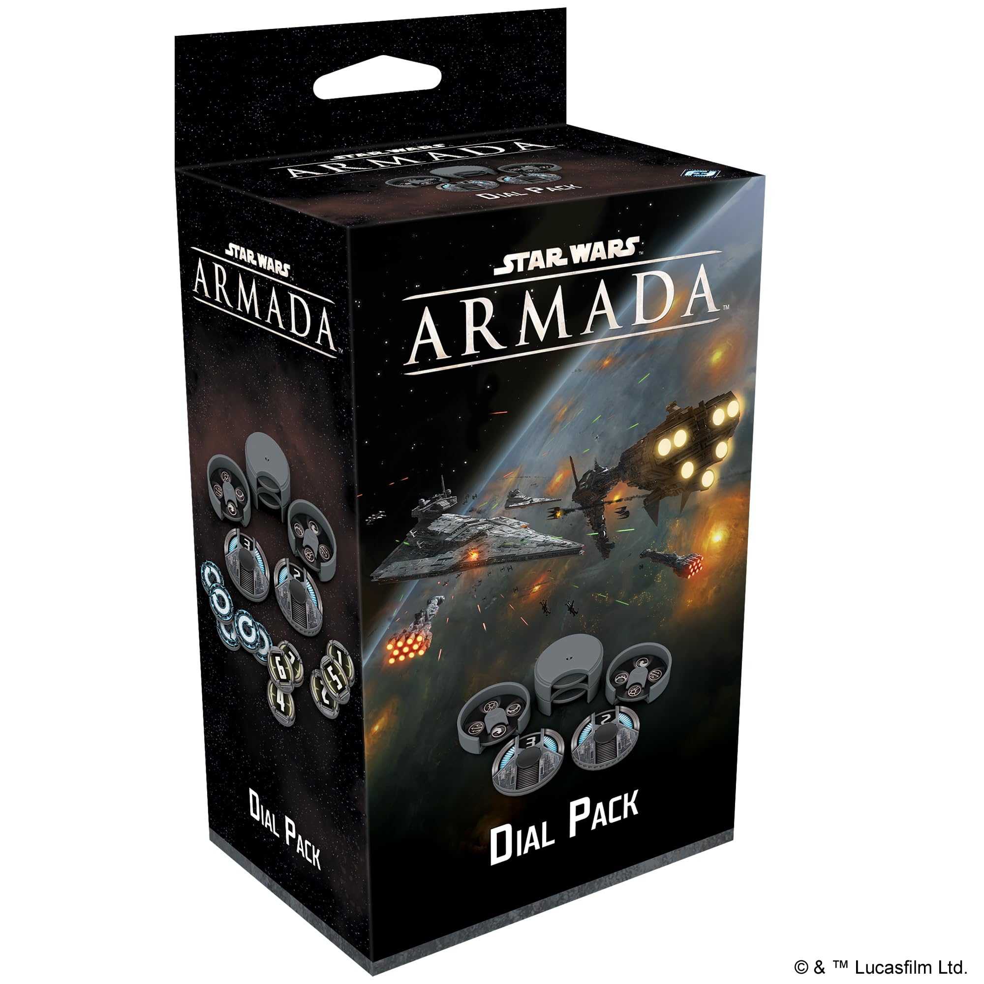 Fantasy Flight Games | Star Wars Armada: Accessories: Dial Pack | Miniature Game | 2 Players | Ages 14+ | 120 Minutes Playing Time