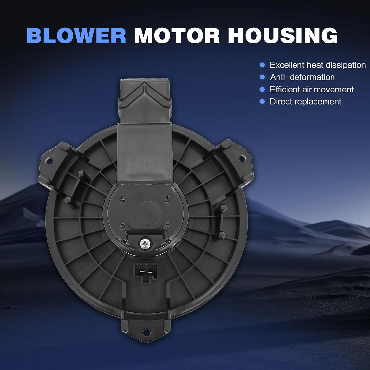 HVAC Fan Blower Motor Replacement for 2008-2014 Scion xD, 2007-2012 Toyota Yaris, Replace# 700235 8710352141 CB058434S01