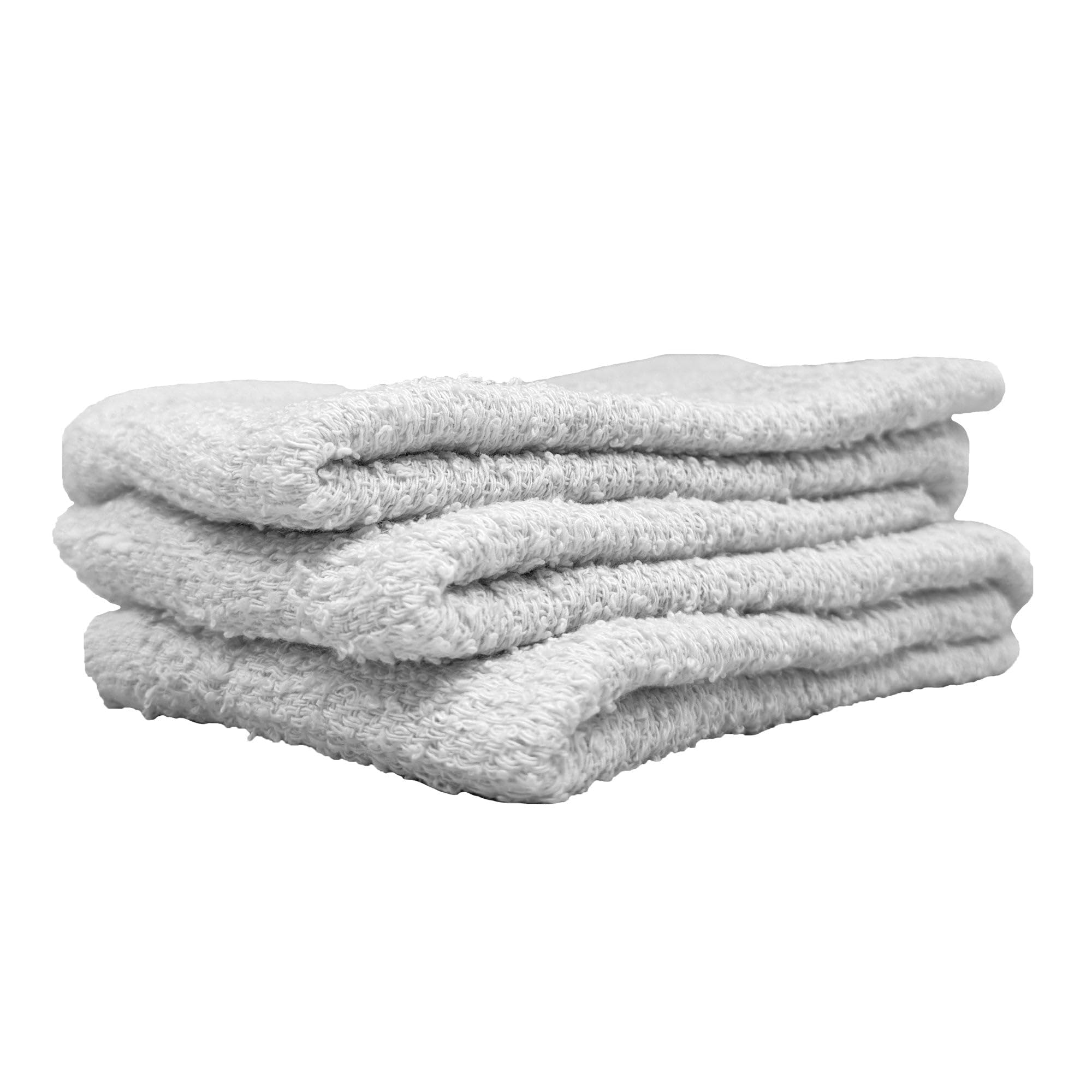 Renegade Products USA | 12-Pack Premium Ribbed Terry Cloth Towels | 16" x 19" for Enhanced Metal Polishing Efficiency