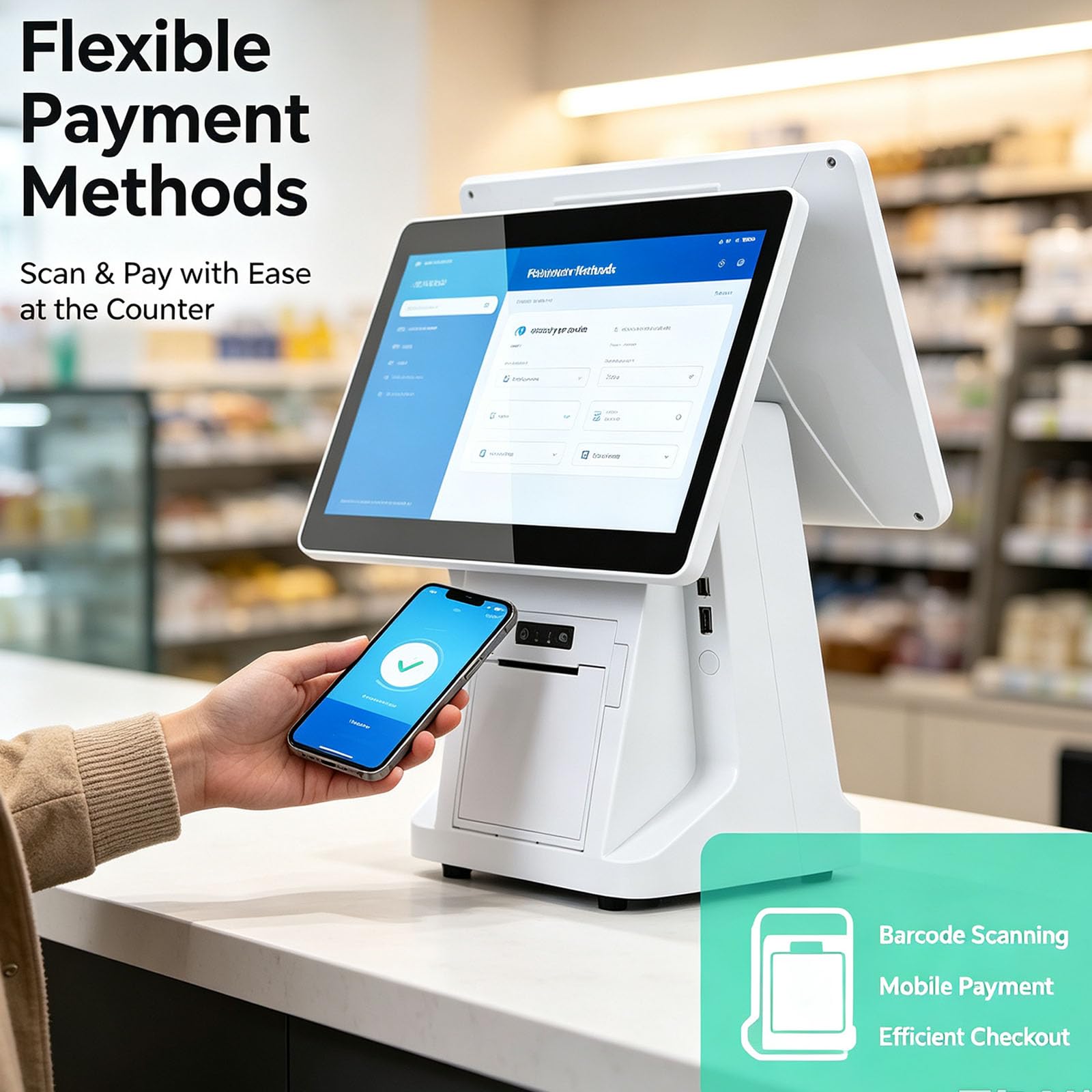POS Offline A Schermo Singolo E Registratori di Cassa