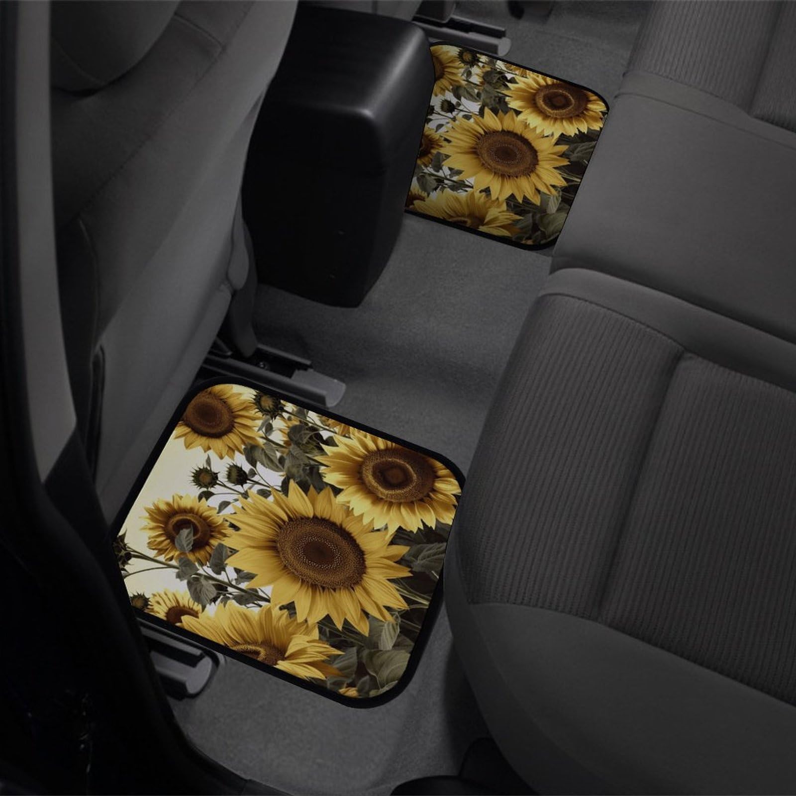 4 tappetini per auto, resistenti, antiscivolo, facili da pulire, adatti per la maggior parte delle auto, per tutte le stagioni, universali, adatti per SUV, berline e camion