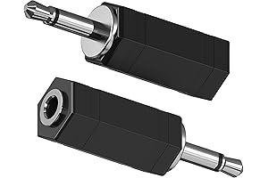 3.5mm Mono to Stereo Audio Adapter