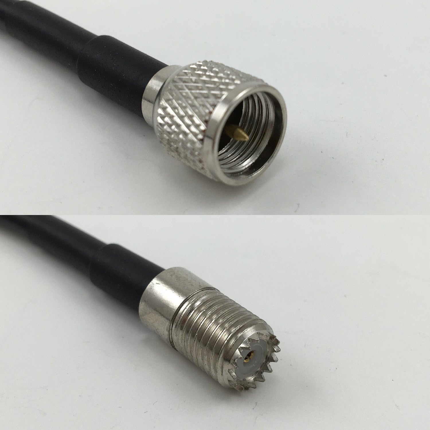 3 feet RFC195 KSR195 Mini UHF Male to Mini UHF Female Pigtail Jumper RF coaxial Cable 50ohm Quick USA Shipping