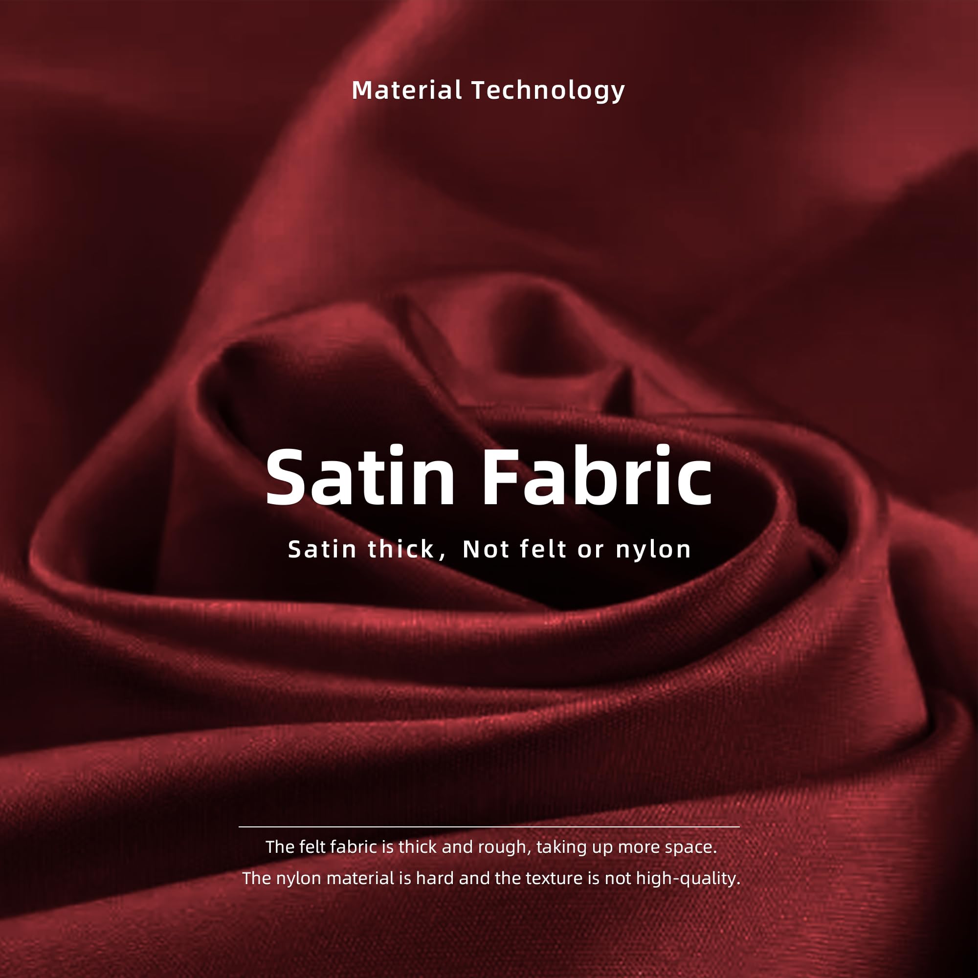 DGAZ Silk Purse Organizer Insert For Chanel 23s/24s Salzburg Backpack Bags,Silky Smooth Bag Organizer?Luxury Handbag & Tote Shaper(Rouge Grenat,23s/24s salzburg Backpack S)