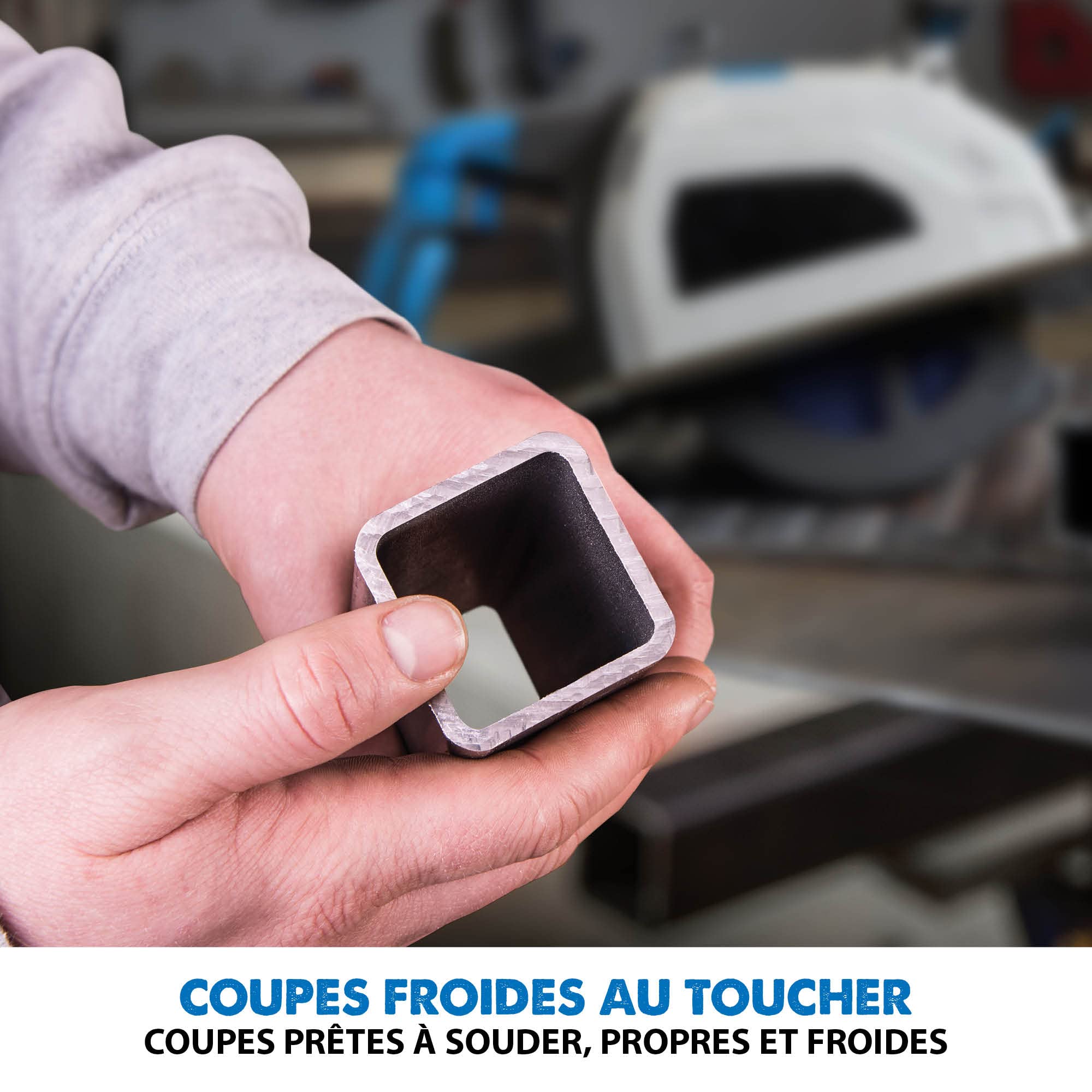 Evolution S210CCS - Scie Circulaire en acier 210 mm - Finition Instantanée - Pas de Chaleur, Pas de Bavures Ni D'Étincelles - lame en acier Doux Incluse.
