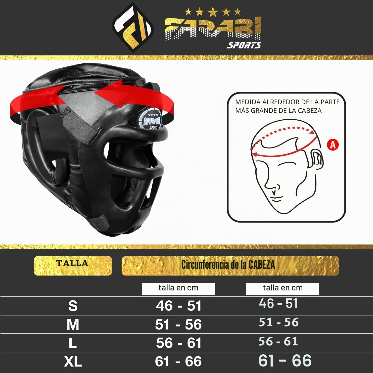 Farabi Sports Guardia Protector de Cabeza Cara de Ahorro de Casco con la Cara Frontal extraíble Grill