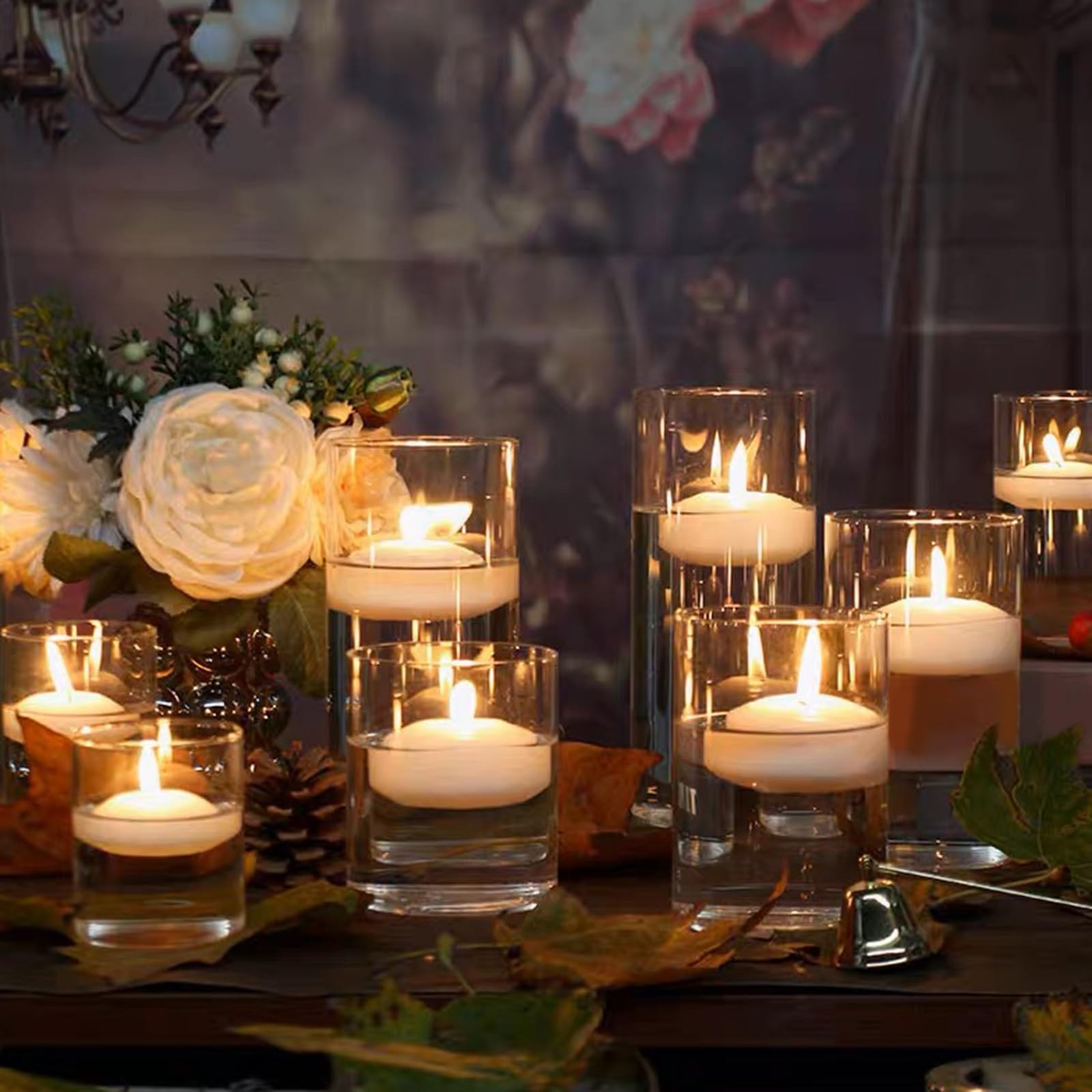 Amazon.co.jp: ロマンチックな雰囲気のためのエレガントなホワイト