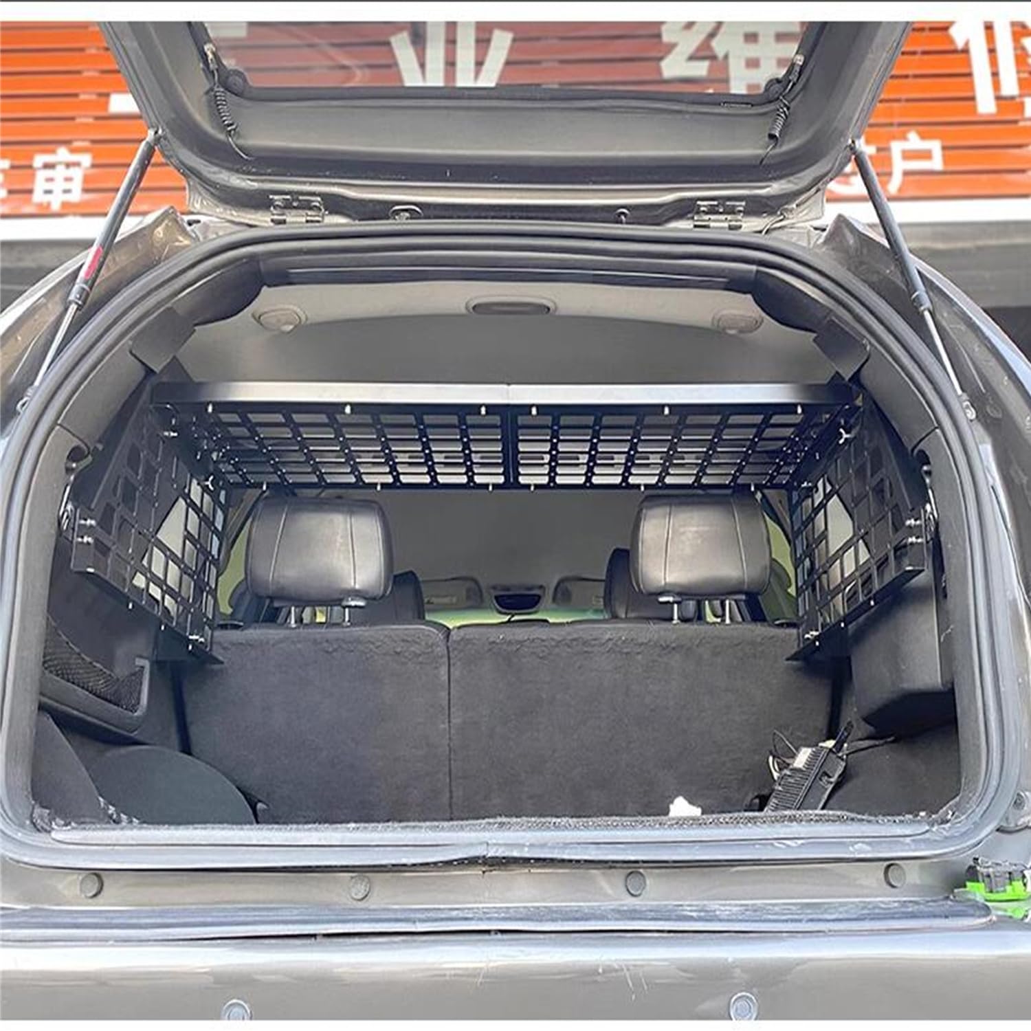 1999-2005 for Jeep Grand Cherokee WJ Molle Panel Modular Storage Panel System Trunk Shelf Interior Rear Trunk Cargo — view 7