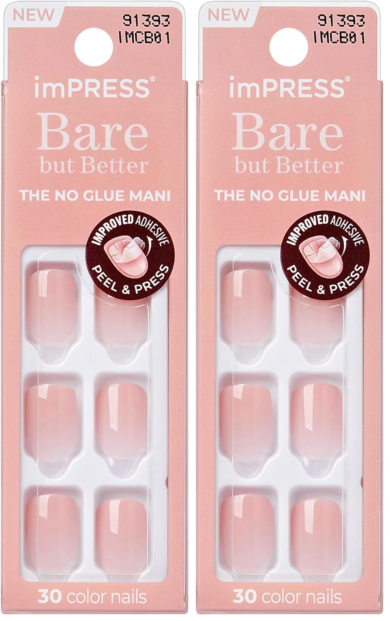 imPRESS Bare But Better Press On Nails - No Glue! -9 imPRESS Bare But Better Press On Nails - No Glue! -9