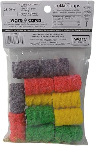 Miniatura 4 de Oxbow Garden Select - Alimento para ratones y ratas jóvenes (2 libras) con golosinas de verduras Simple Rewards (3 onzas) - Paquete de folletos