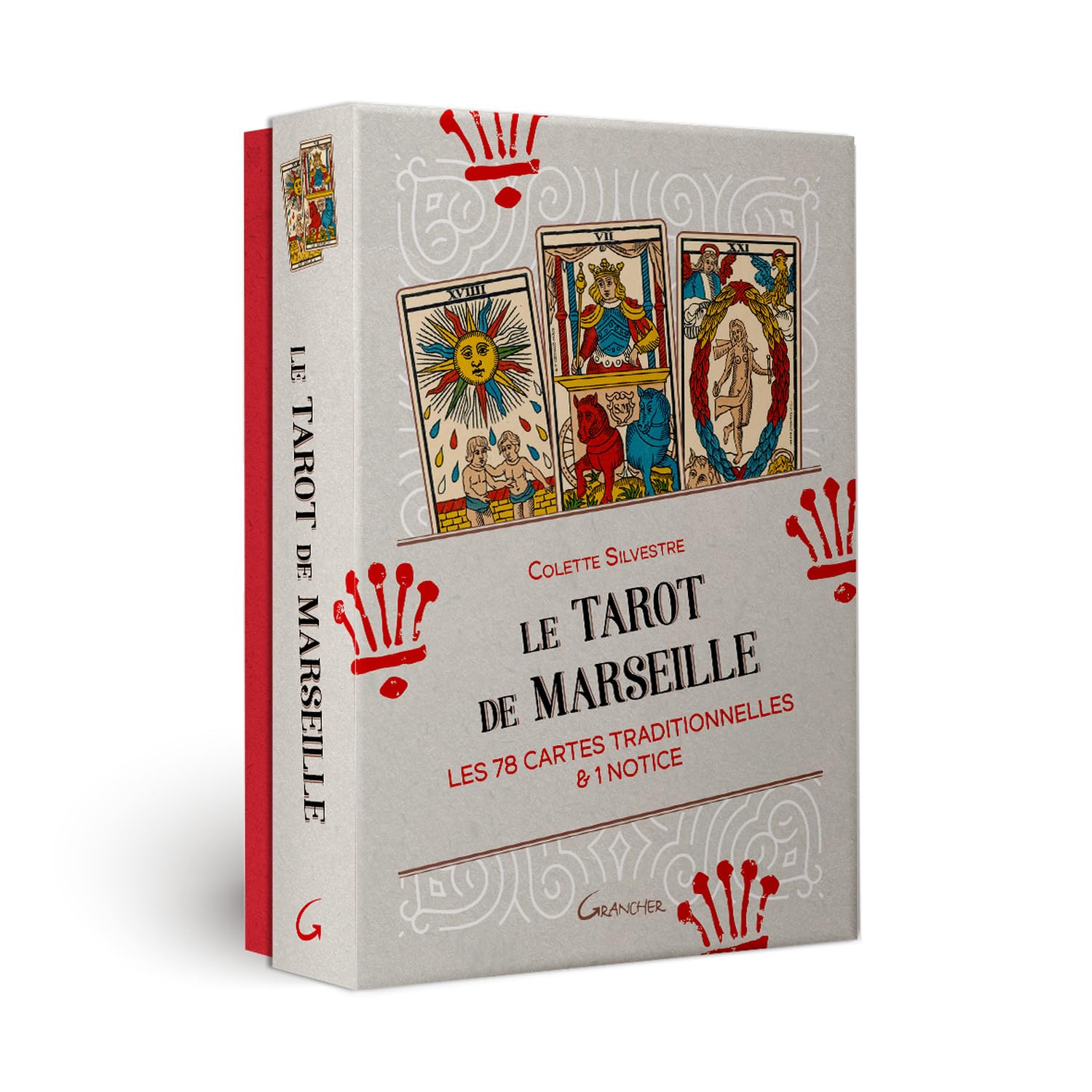 Le Tarot de Marseille: Les 78 cartes traditionnelles & 1 notice