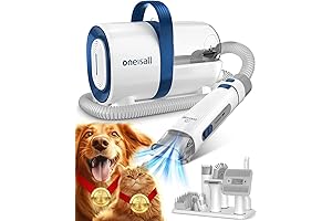 oneisall Dog Hair Vacuum & Grooming Kit: The Ultimate Pet Pampering Solution