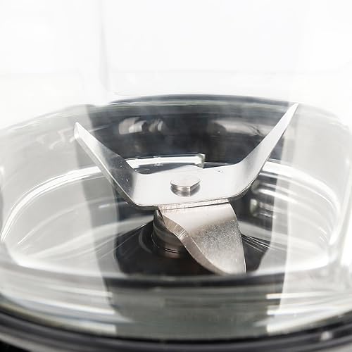 Miniatura 5 de EMERIO BL-130988 Licuadora con recipiente de vidrio de 1,5 litros, sin BPA, función Crush Ice, 2 velocidades + función de pulso, 4 cuchillas de