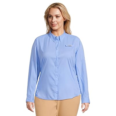 Columbia Plus Size Tamiamitm II Long Sleeves Shirt Women