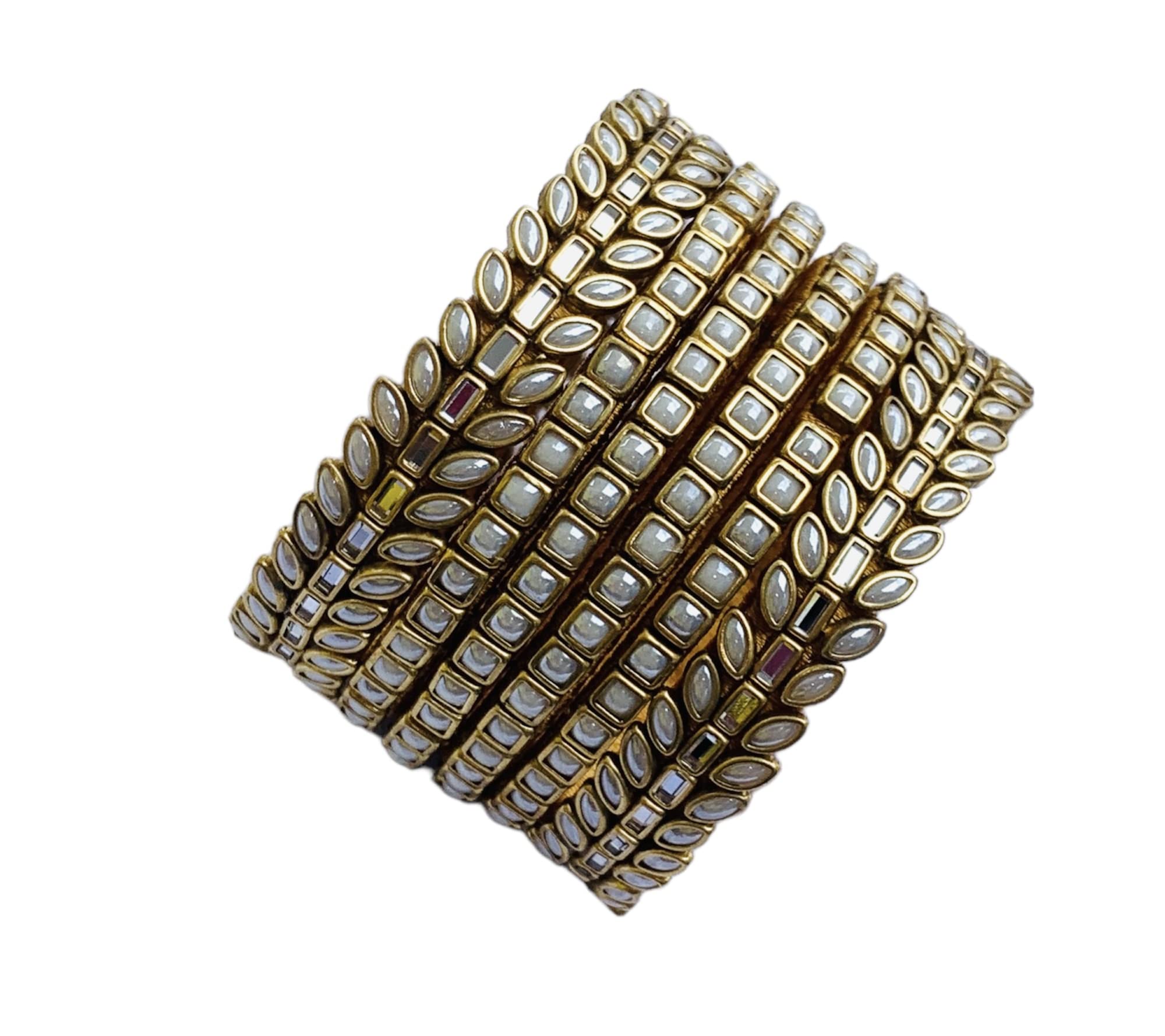 Silk Thread Kundan Bangles for Women (2.8) (B0BPY4X38S) Amazon Price History, Amazon Price Tracker
