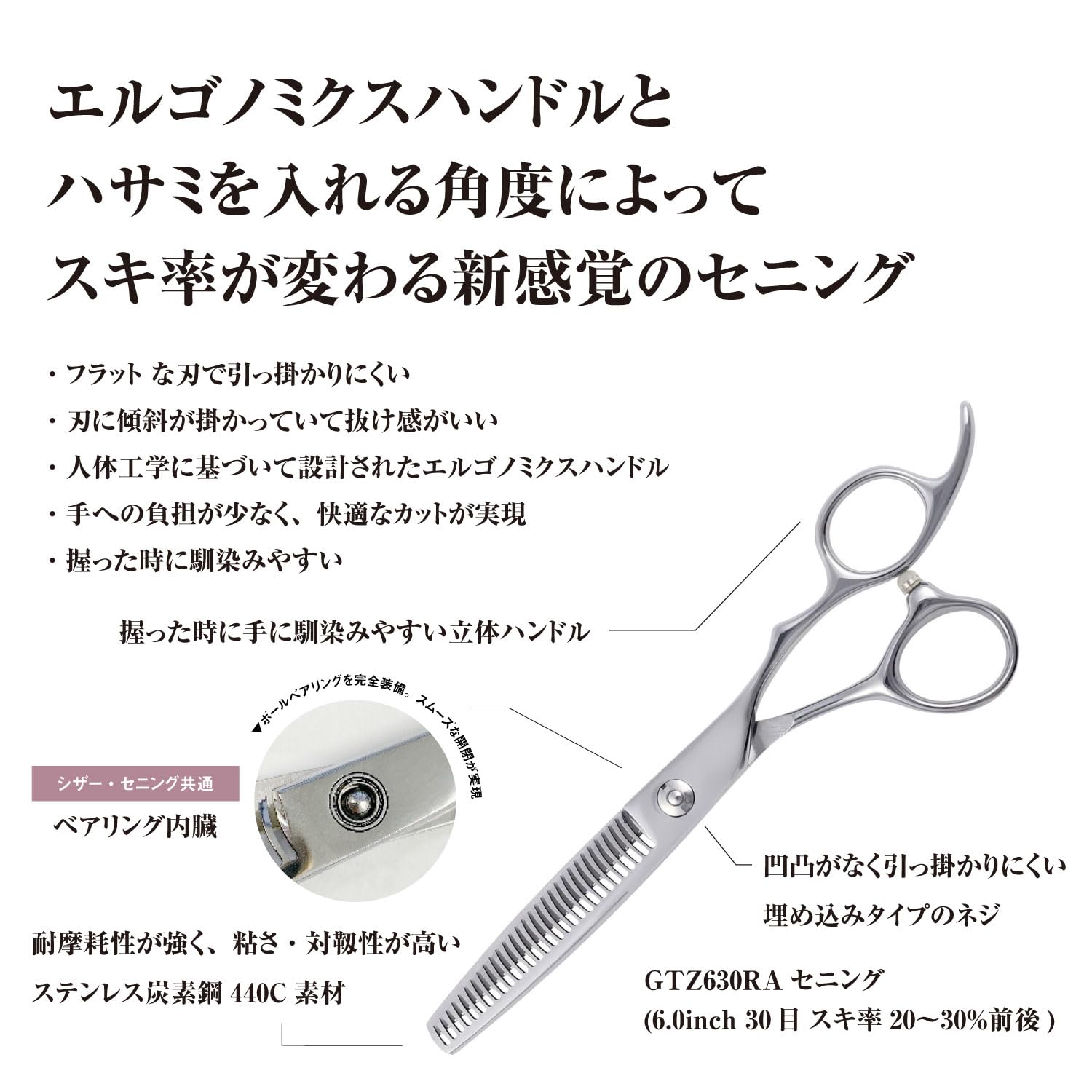 Amazon.co.jp: 【PF】DEEDS 日本の鋏専門メーカー GTZ630RA セニング