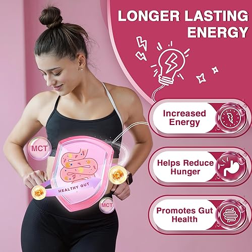 Miniatura 4 de ZEBORA Paquetes de polvo de péptidos de colágeno multihidrolizados con ácido hialurónico, biotina, MCT y 5 mil millones de probióticos - Apoya la