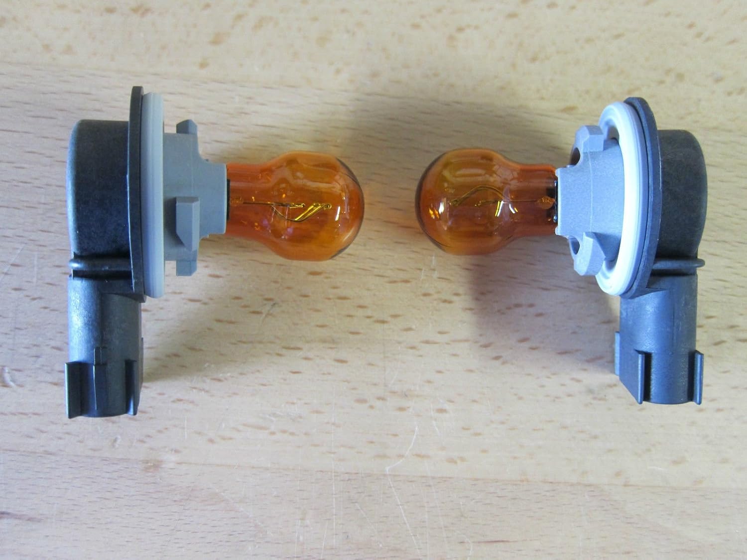 Jeep Wrangler JK Pair of Clear Park Turn Lamps Mopar OEM