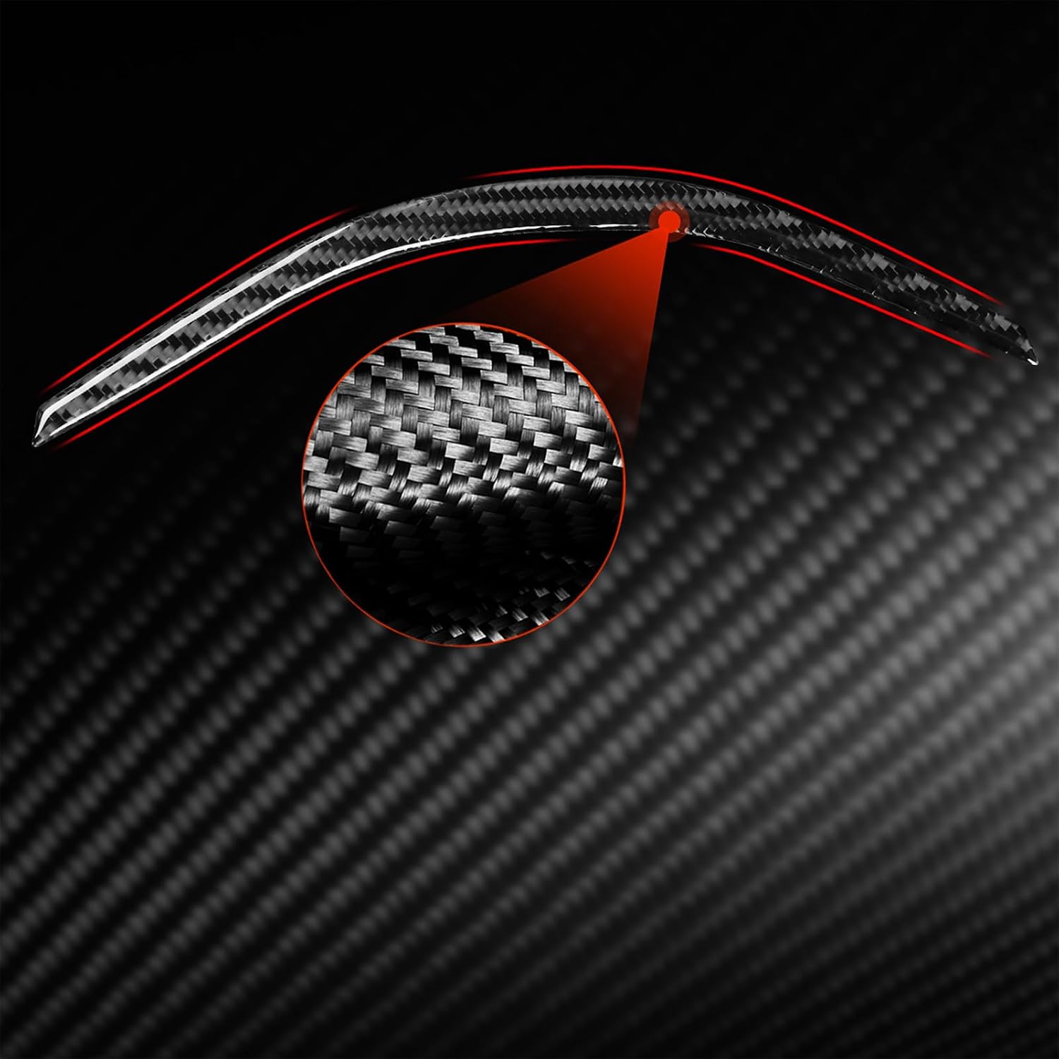 1-PCS Carbon Fiber Cover Panel Stick it on the steering wheel Interior Trim Kit for Tesla model 3 2017-2022 and model Y 2020-2023 Accessories