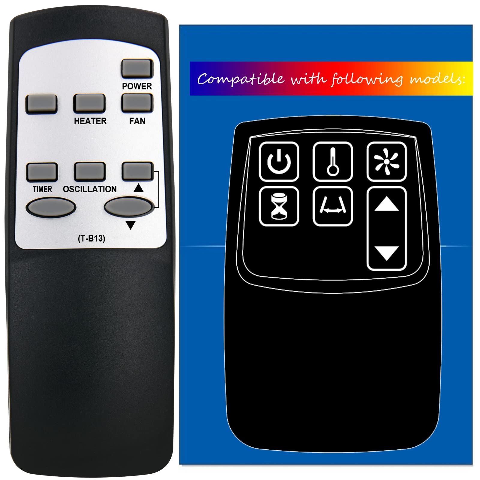 Amazon.com: RCECAOSHAN Replacement for Twin Star ClassicFlame Dura Flame  Fireplace Stove Heater Infrared Remote Control 6HM9029 6HM9029-0107  6HM9029-C218 6Q1071ARA 6HM9179-0128 6HM4617-0128 6HM4617-W325 (T-B13) :  Home u0026 Kitchen