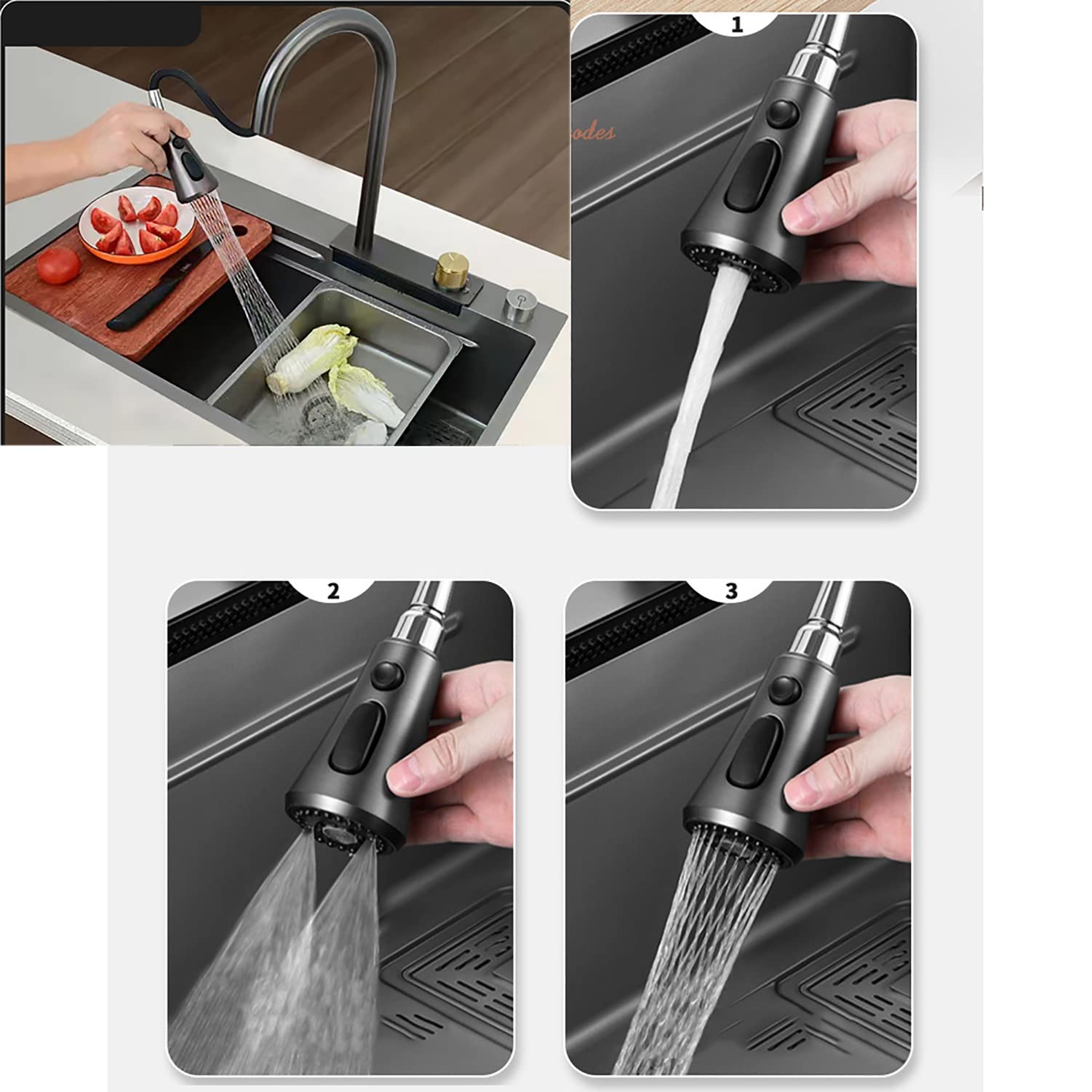 Amazon.co.jp: 流し台 ステンレスシンク キッチンシンク 長さ75X幅46X