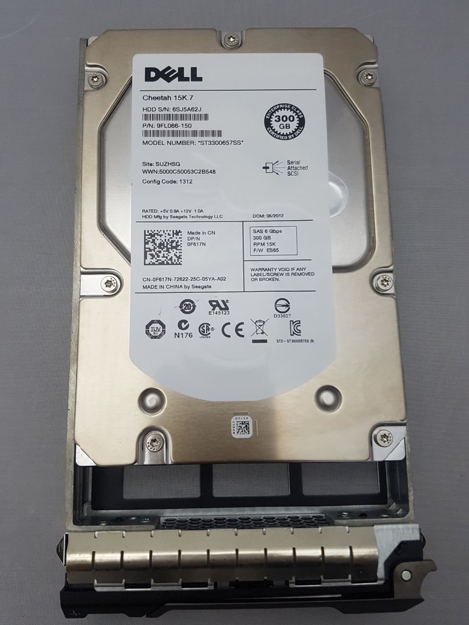 Amazon.com: 2QY5092 - Dell 300 GB 3.5quot; Internal Hard Drive