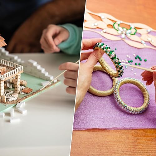 Miniatura 8 de Eyxformula 600 hisopos de algodón Microblading, hisopos de algodón puntiagudos de 4 pulgadas, puntas de precisión aplicador de palos de madera para