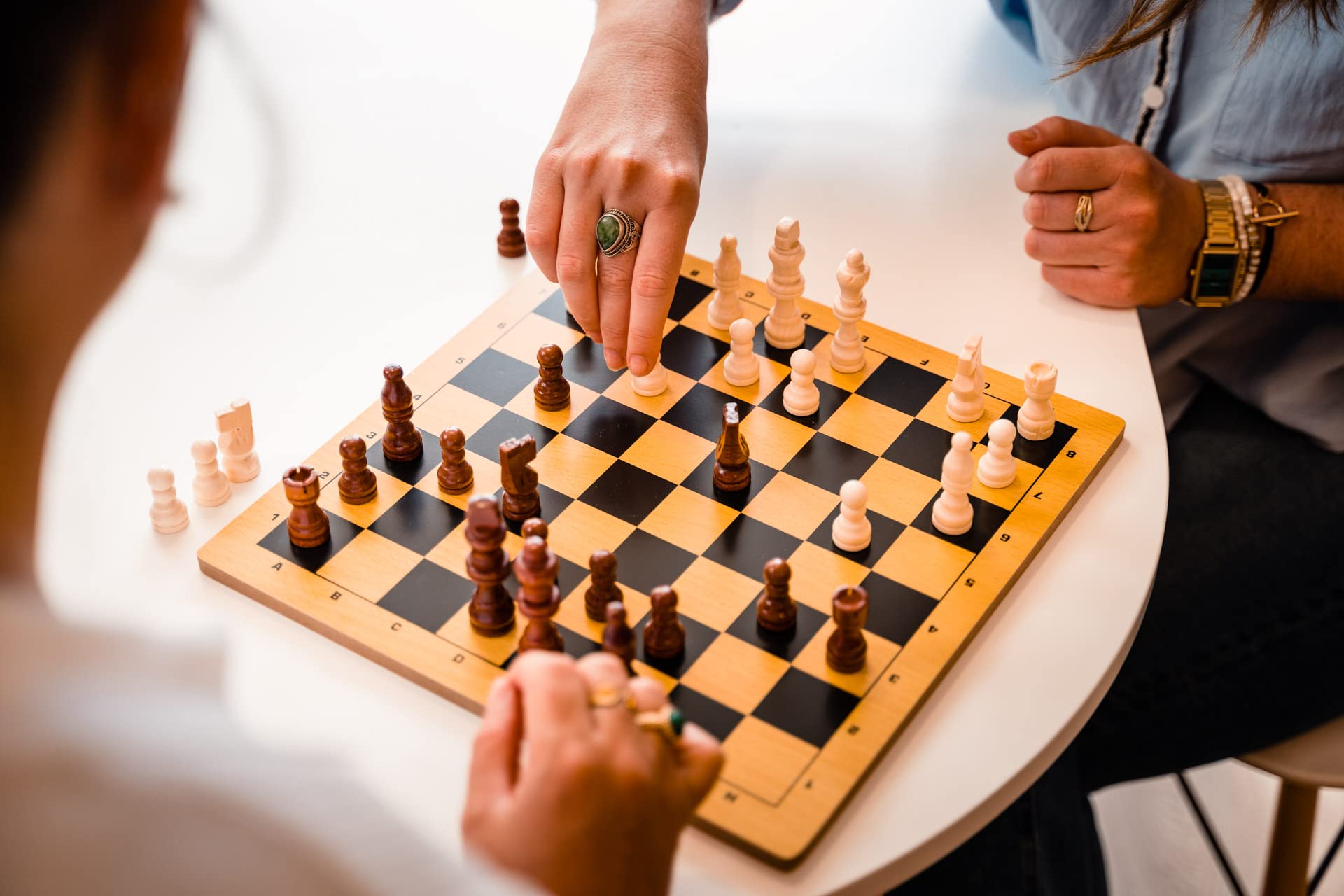 Echecs plateau Serie Noire