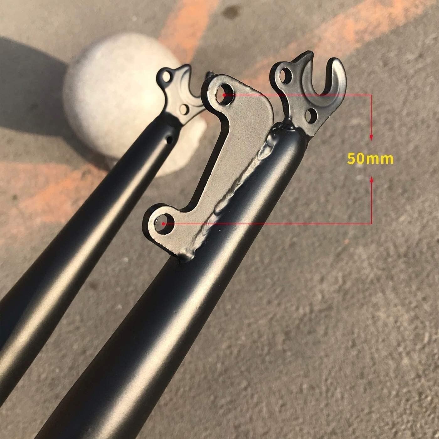 CDHPOWER 26 inch Bicycle Fork Fixed MTB Road Cruiser Bike Fork-Disc Brake/Caliper Brake…, 1-1/8" Threadless Bicycle Fork