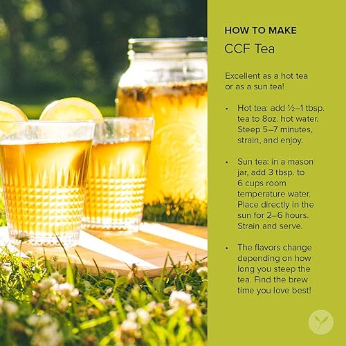 Miniatura 3 de Banyan Botanicals Detox Digest CCF Tea - Té orgánico de jengibre de cúrcuma - Té ayurvédico para digestión y limpieza - 6 onzas - Té de hojas