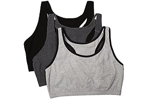 ONORY 3 Pack Sports Bras for Women with Racerback Mesh Back Workout...