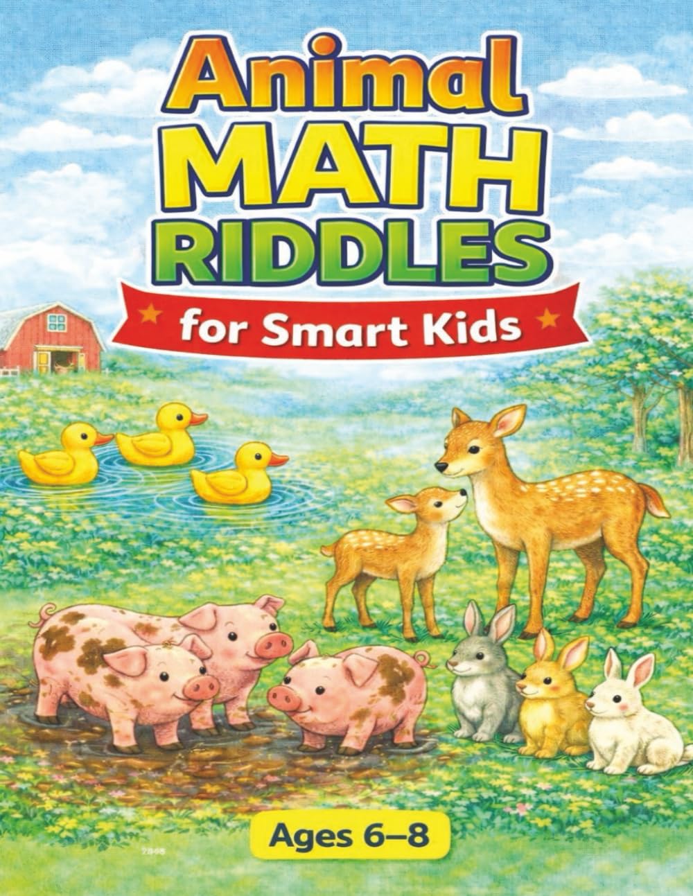 Animal Math Riddles for Smart Kids: Fun Brain Teasers & Number Puzzles