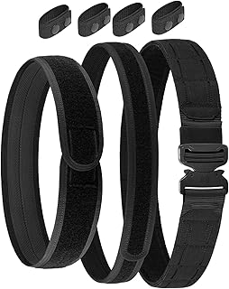 1.75" Nylon Moll Duty Belt Suspenders for Law Enforcement - Brarvagur
