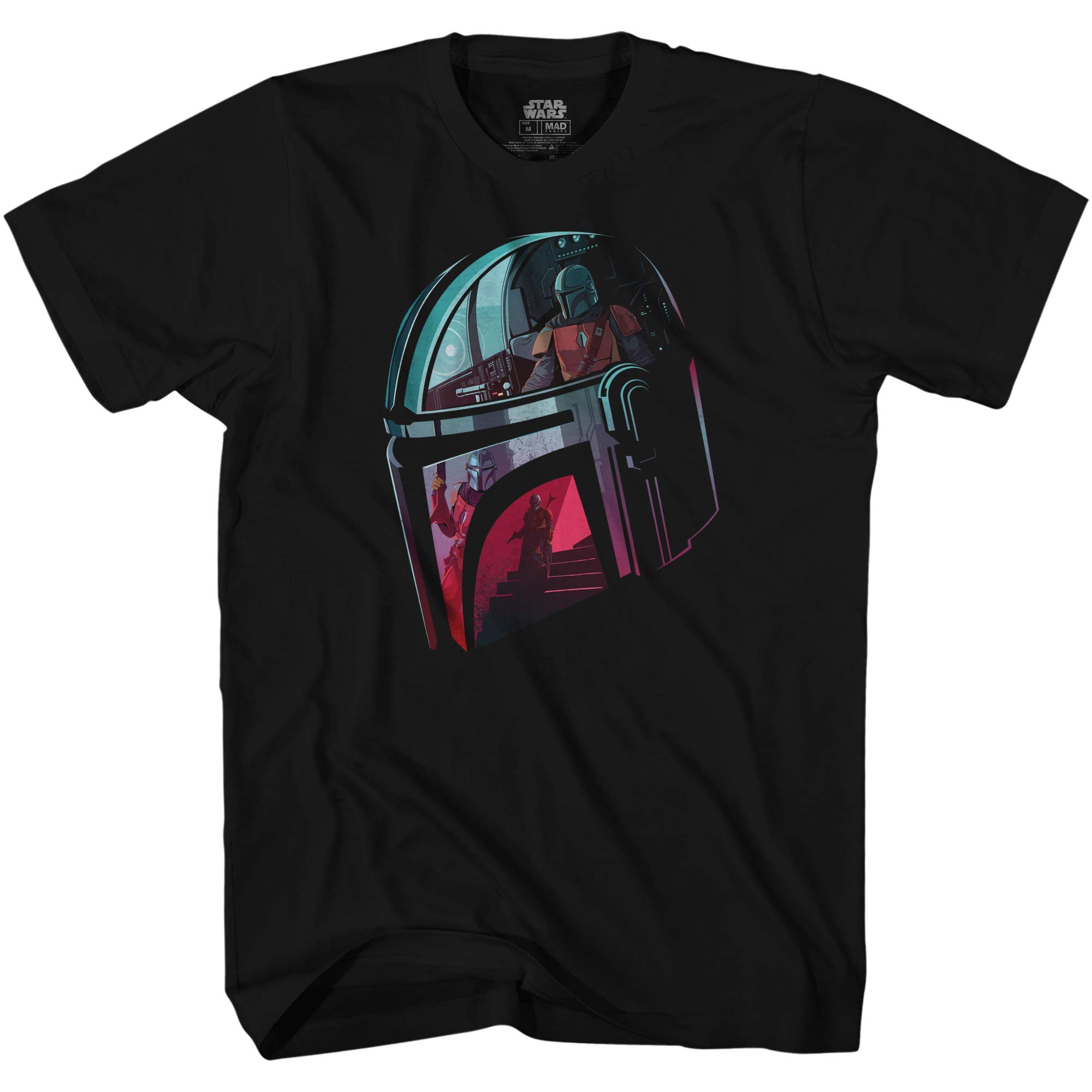 Inside The Mandalorian Adult Tee Graphic T-Shirt for Men Tshirt