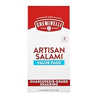 Vista 4 de Creminelli Tartufo Salami, (3 count, 5.5oz), Humanely Raised Pork*, No Added Nitrates or Nitrites, No Artificial Ingredients, Gluten Free, Keto &