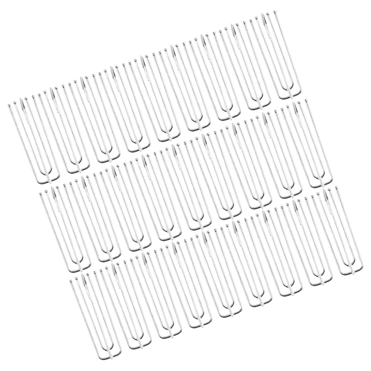 150pièces De Rideau Acier Inoxydable à Prongs Lot de pour Rideaux Accessoires De Draperie Pratiques Et