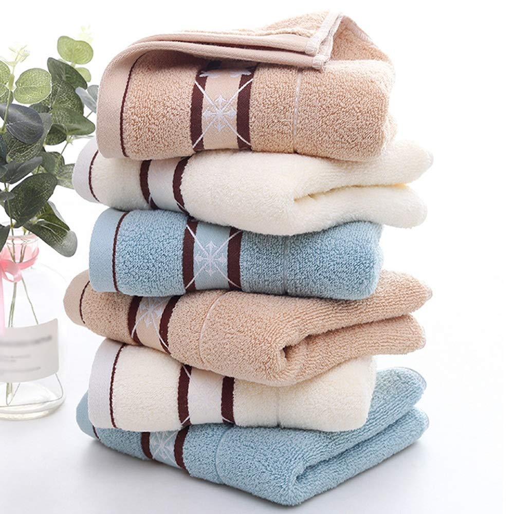 Asciugamano in cotone ad asciugatura rapida Asciugamano per il viso a righe 35 * 75 cm Asciugamano da bagno Asciugamani Asciugamano da bagno Asciugamani Asciugamano da bagno Doccia