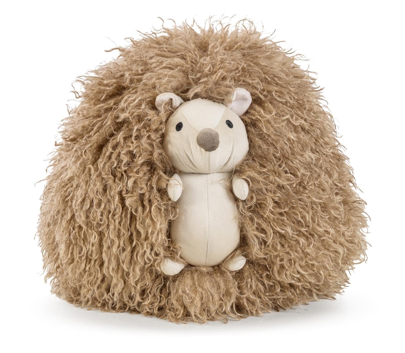 MAGMA Formkissen Ducky Igel Fellimitat aus Polyester