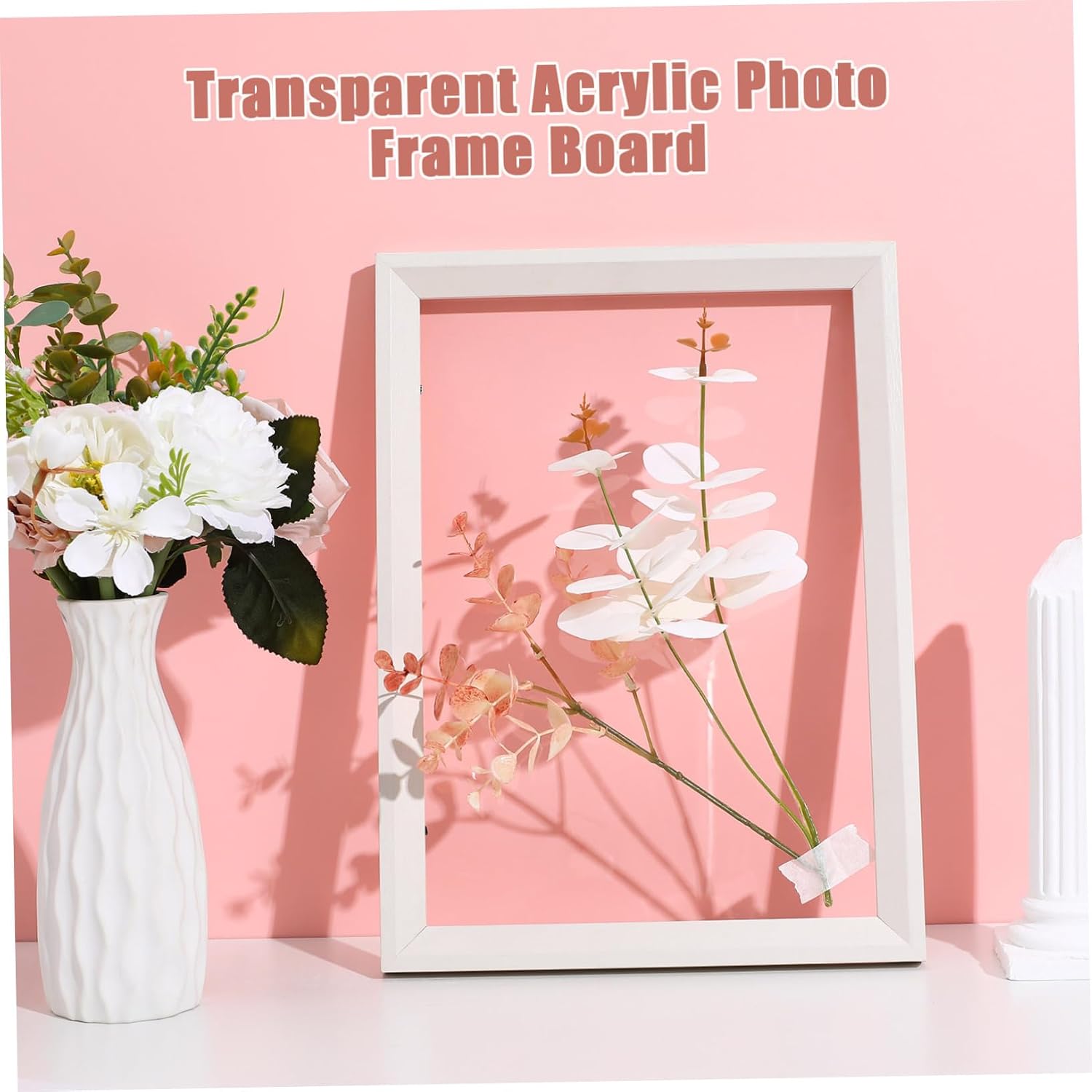Anneome 10pcs Plastic Crafting Boards for Painting and Display Thick Sheets for Arts DIY Projects and Picture Framing