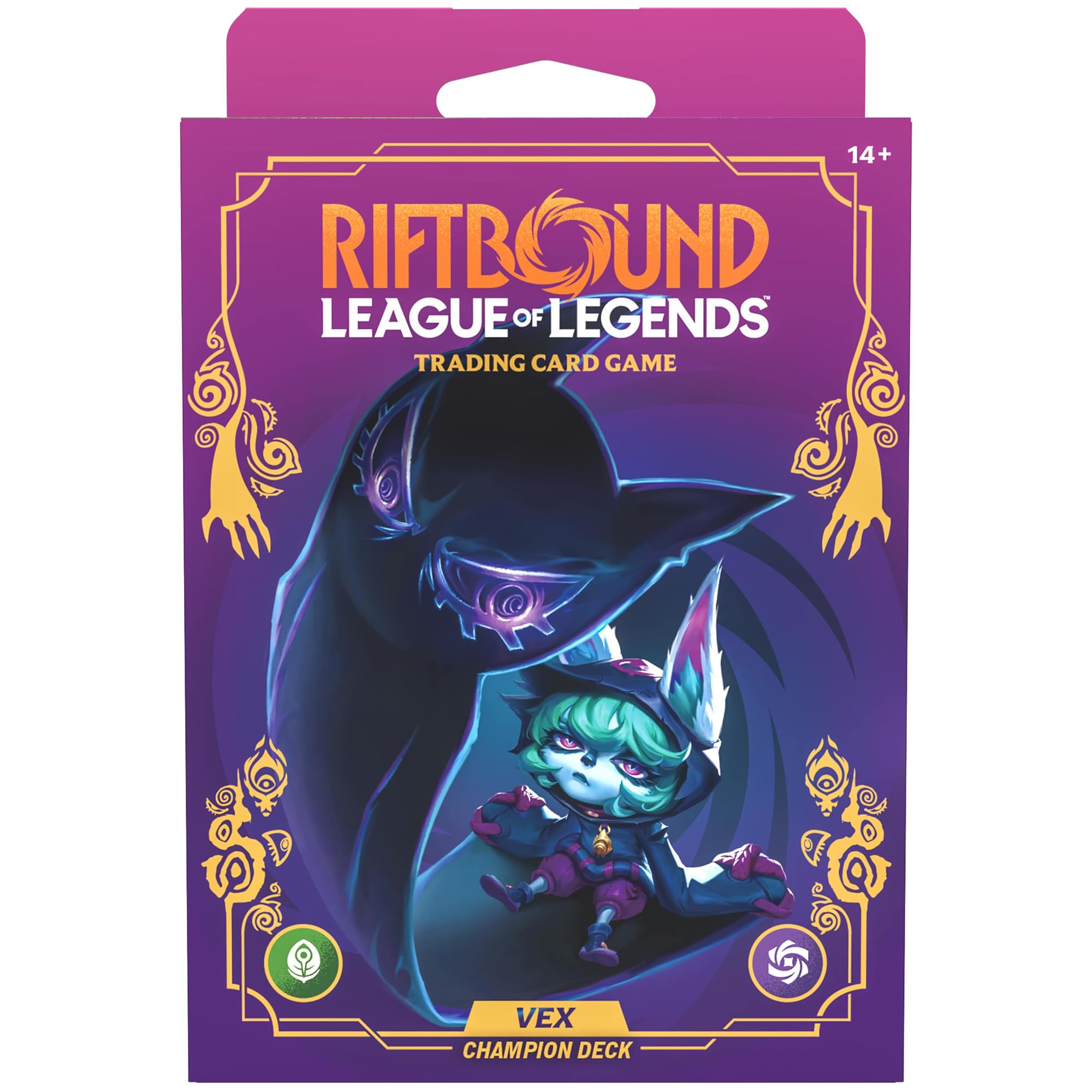 Riftbound: League of Legends Trading Card Game Unleashed: Vex Champion Deck