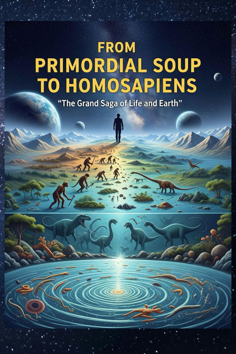 FROM PRIMORDIAL SOUP TO HOMOSAPIENS: ‘‘The Grand Saga of Life and Earth’’