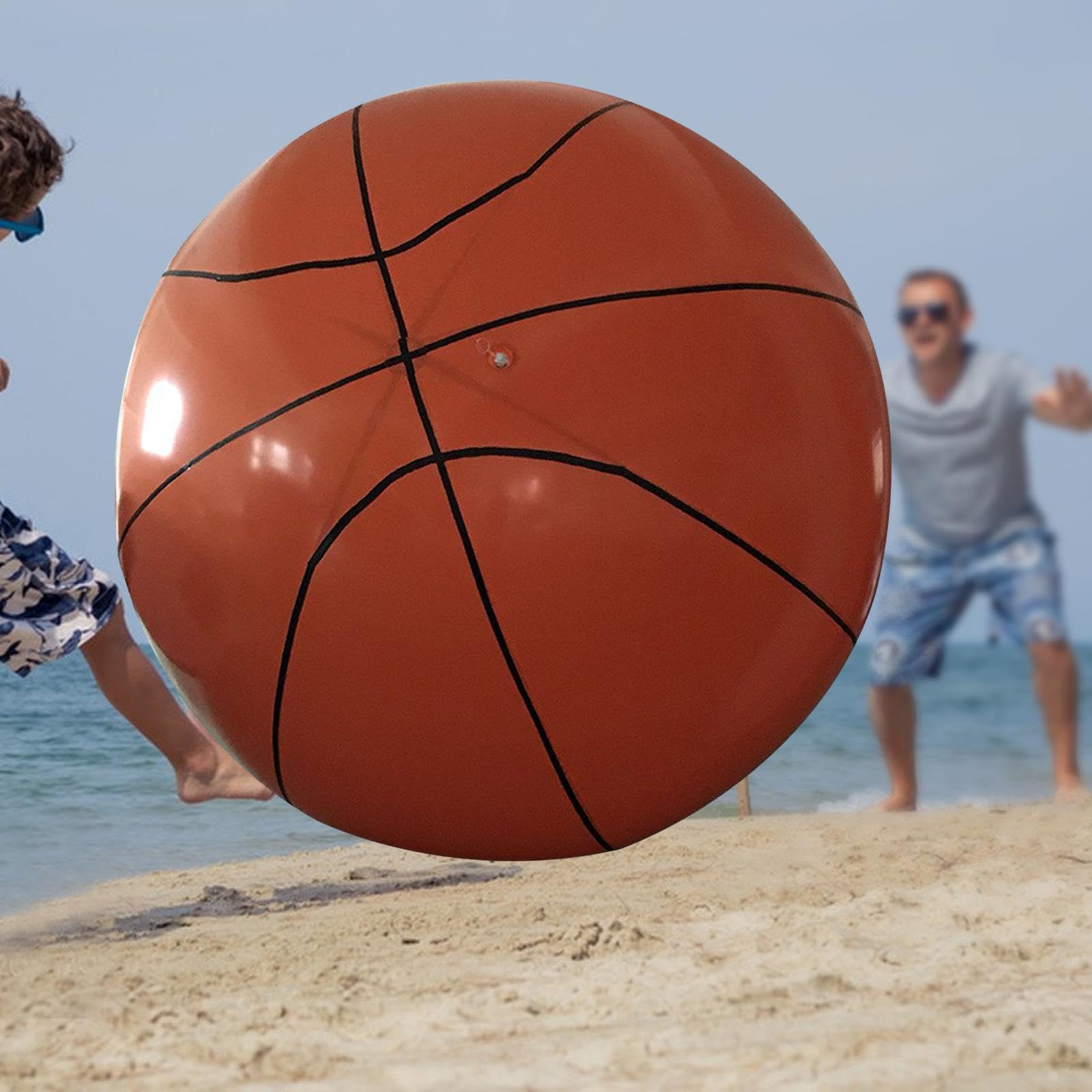 TISHITA Pallone da Spiaggia Gonfiabile Sportivo Palla Gonfiabile Piscina PVC Spesso Durevole Consigliato per Divertimento Estate Feste Decorazione Eve