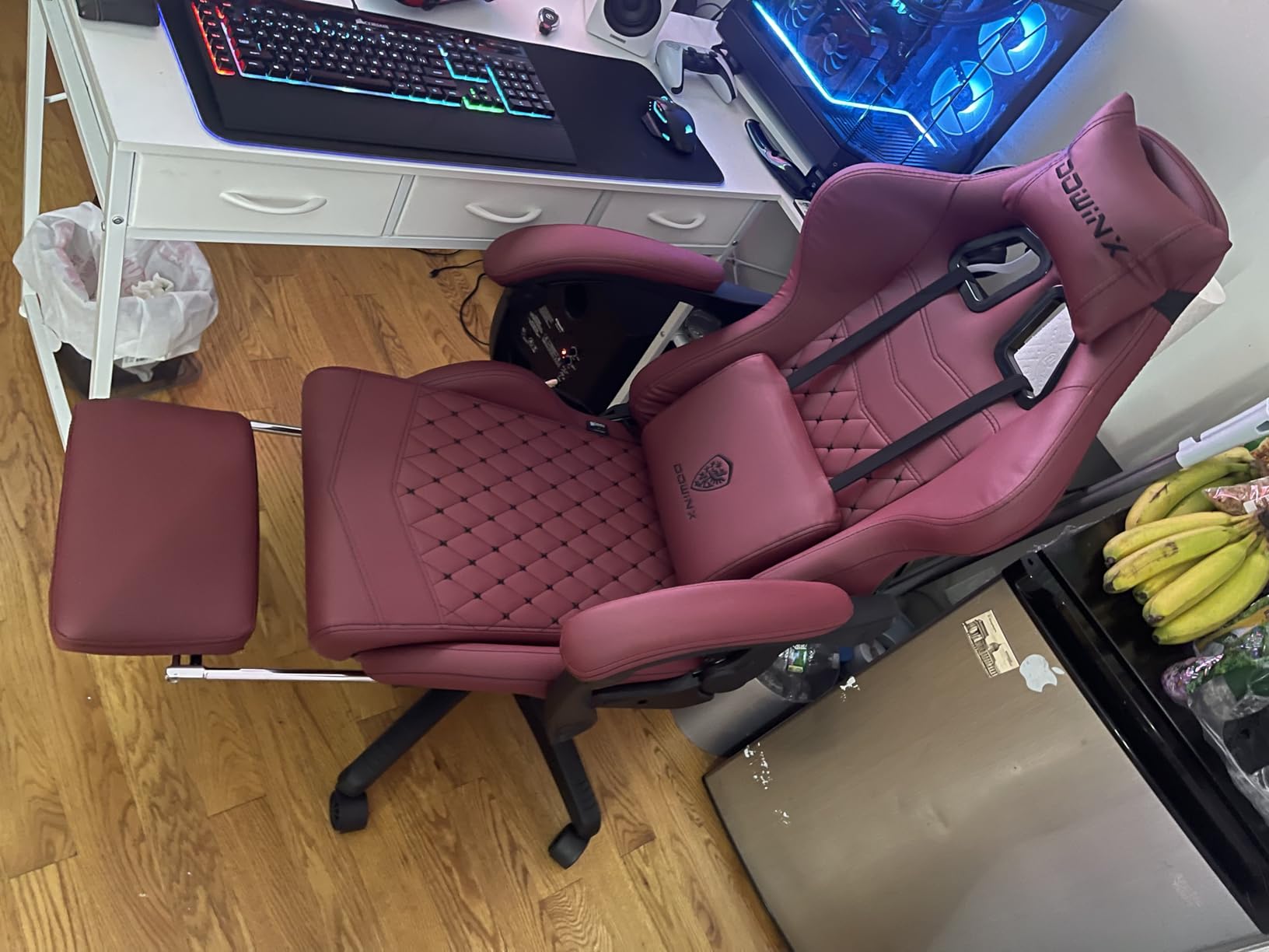 Dowinx 6689 Gaming Office Chair PU Leather Ergonomic Racing Style Dowinx 6689 Gaming Office Chair PU Leather Ergonomic Racing Style