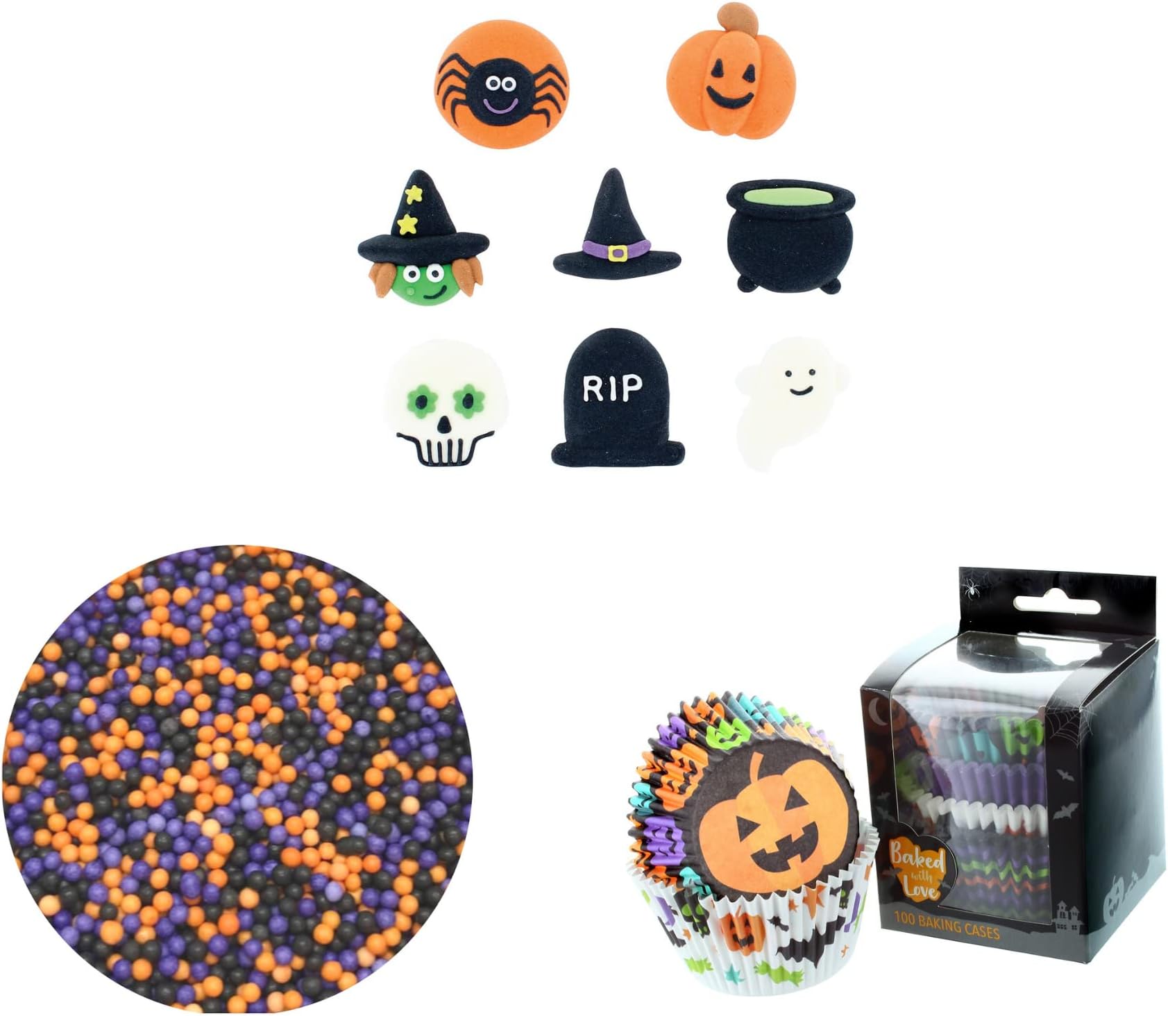 Stef Chef Happy Halloween Cupcake Decorating Kit